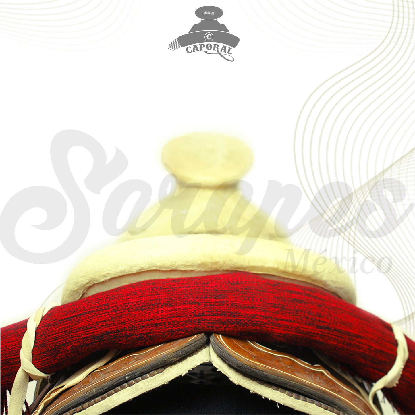 SARAPE CAPORAL JASPEADO CON BORDADO 3D (PERSONALÍZALO A TU GUSTO)