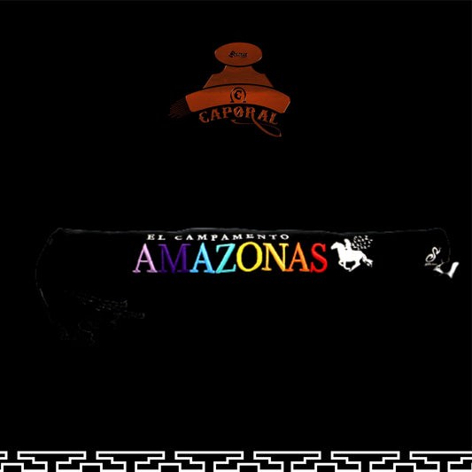 SARAPE CAPORAL BORDADO¨LISTO PARA PERSONALIZAR¨ NEGRO