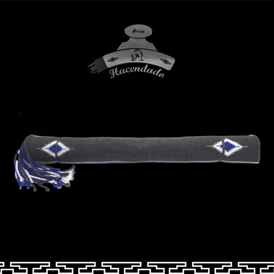 SARAPE CHARRO HACENDADO GRIS (SIN BORDAR)