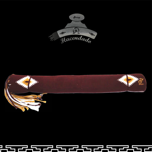 SARAPE CHARRO HACENDADO GUINDA (SIN BORDAR)