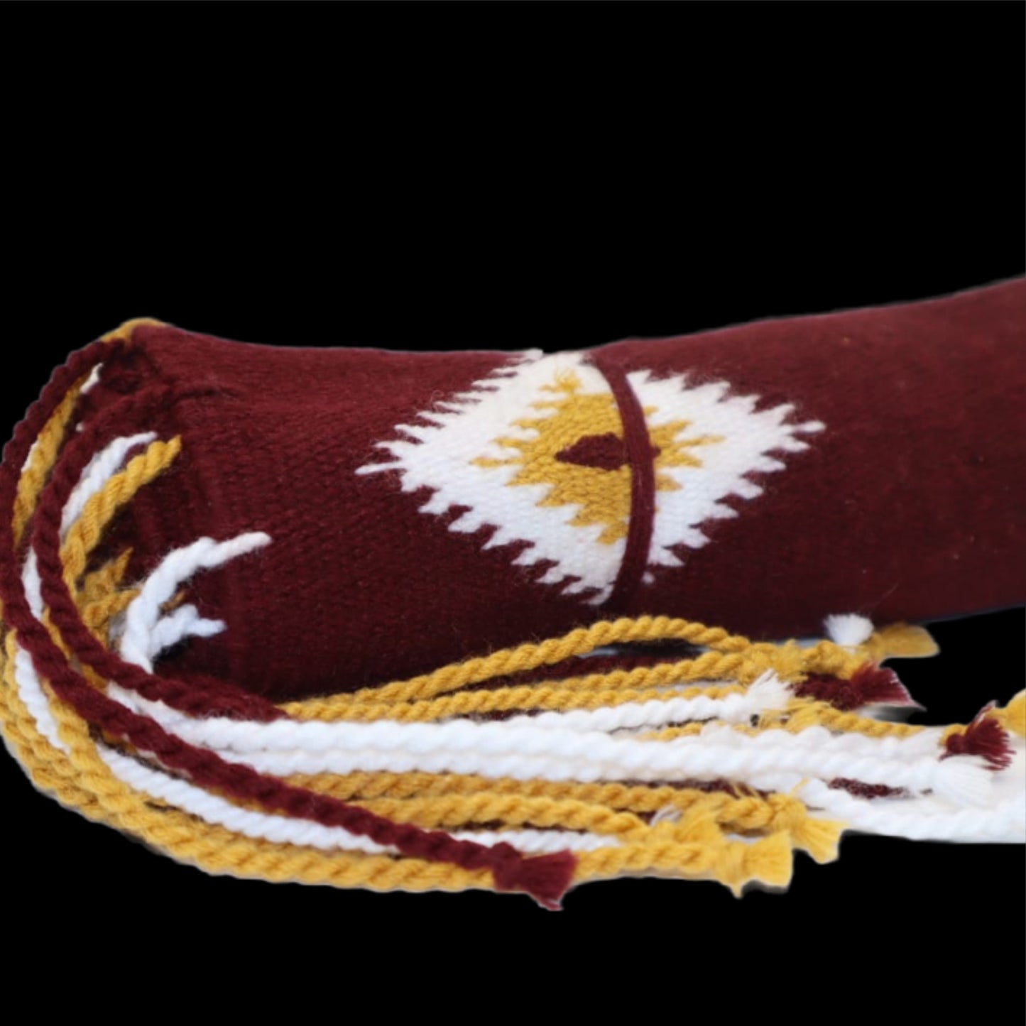 SARAPE CHARRO HACENDADO GUINDA (SIN BORDAR)