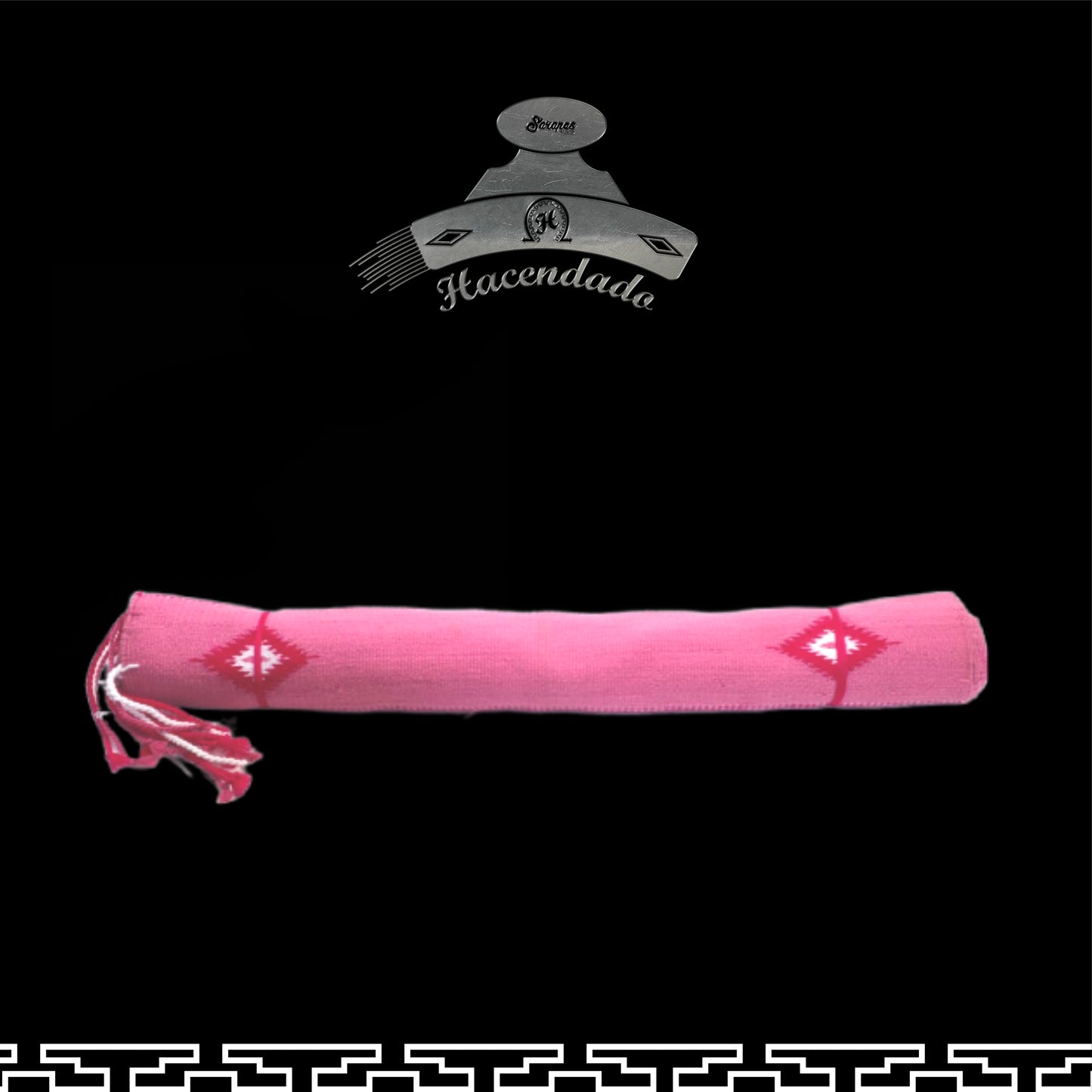 SARAPE CHARRO HACENDADO ROSA (SIN BORDAR)