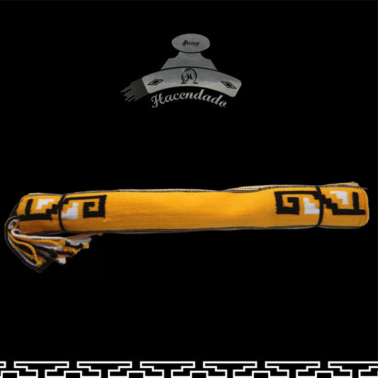 SARAPE CHARRO HACENDADO AMARILLO (SIN BORDAR)