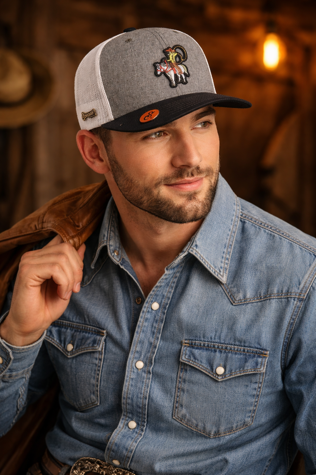 Gorra Suertes Charras Mangana a Caballo