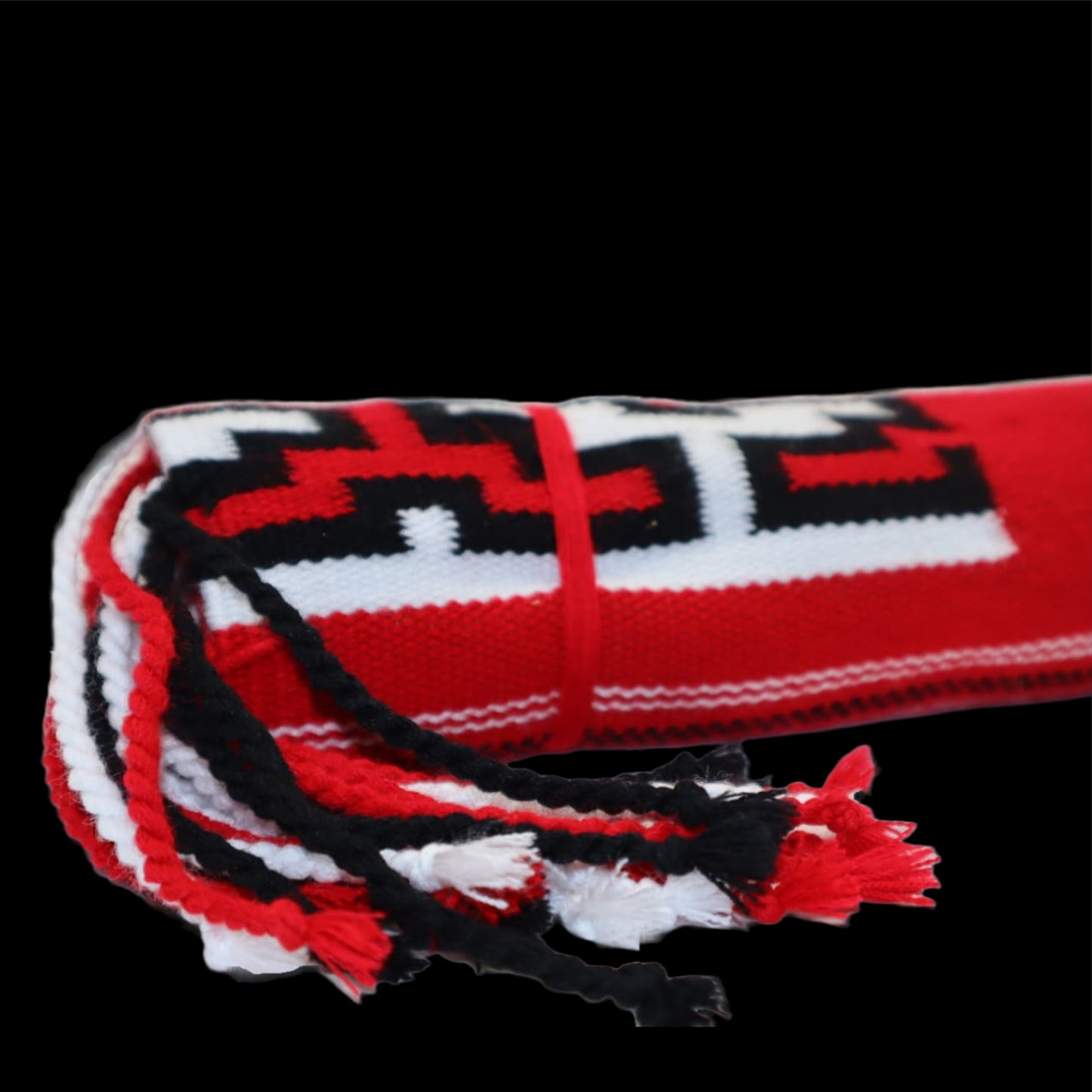 SARAPE CHARRO HACENDADO ROJO (SIN BORDAR)